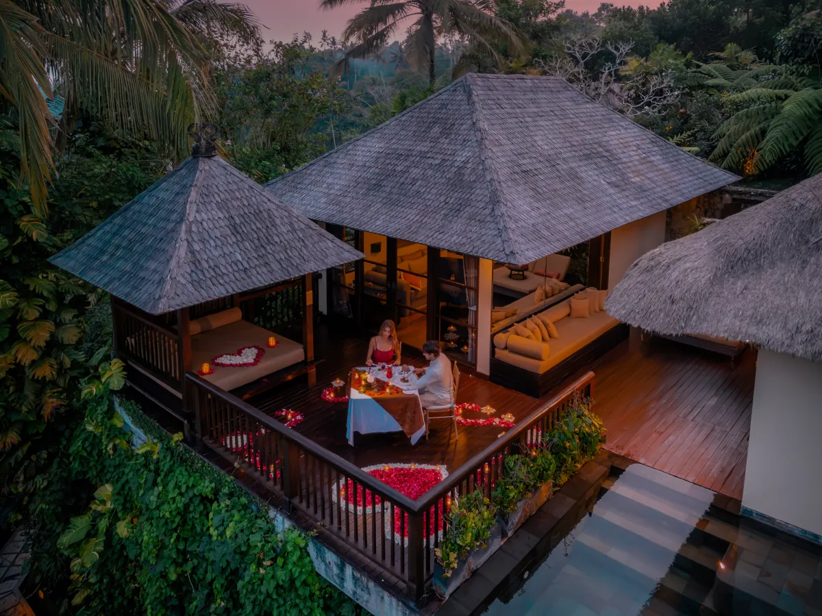HGOB In Villa Romantic Dinner